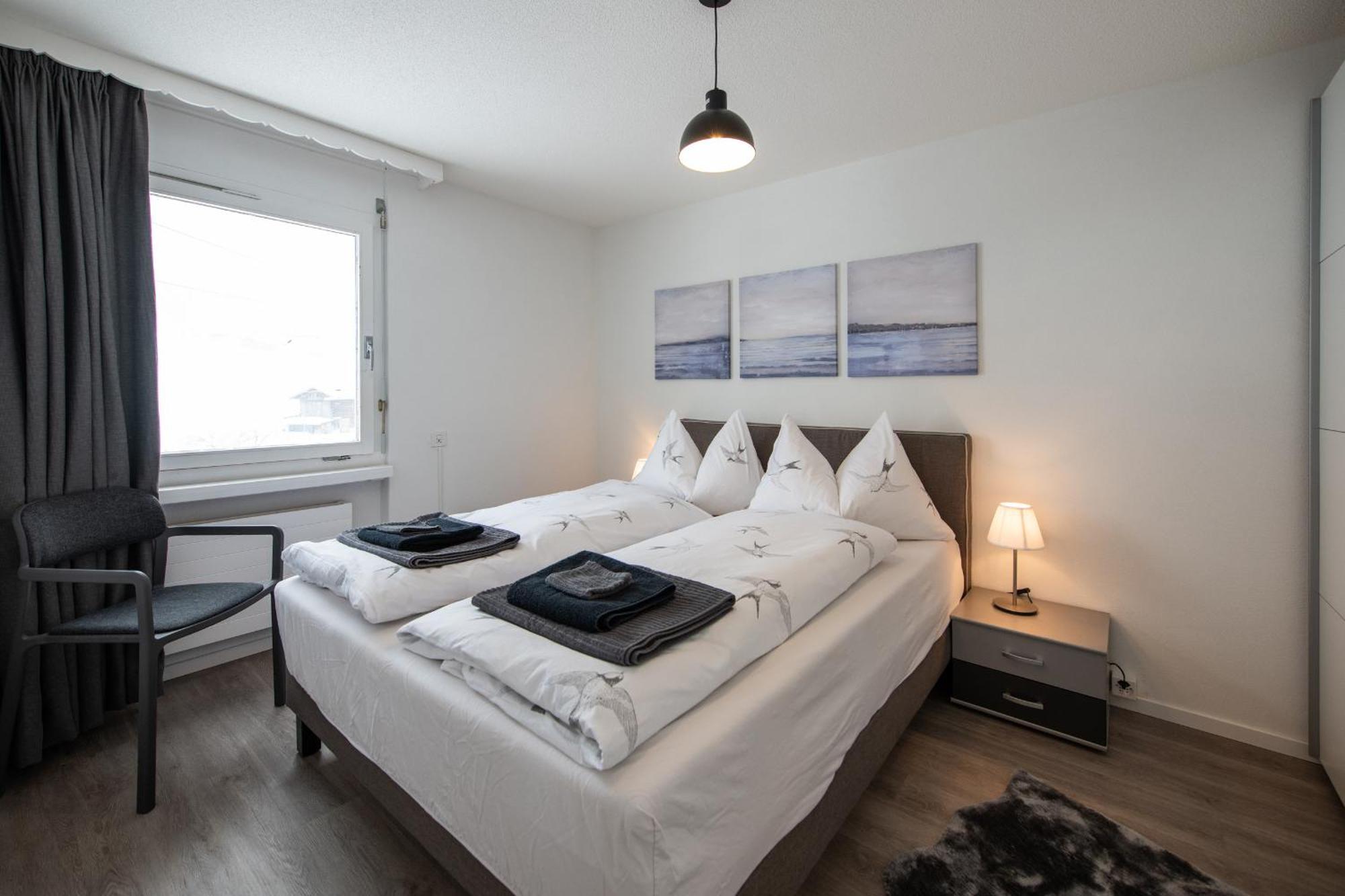 Agrimonia - Moebilierte Ferienwohnung Mit Balkon Davos Bagian luar foto