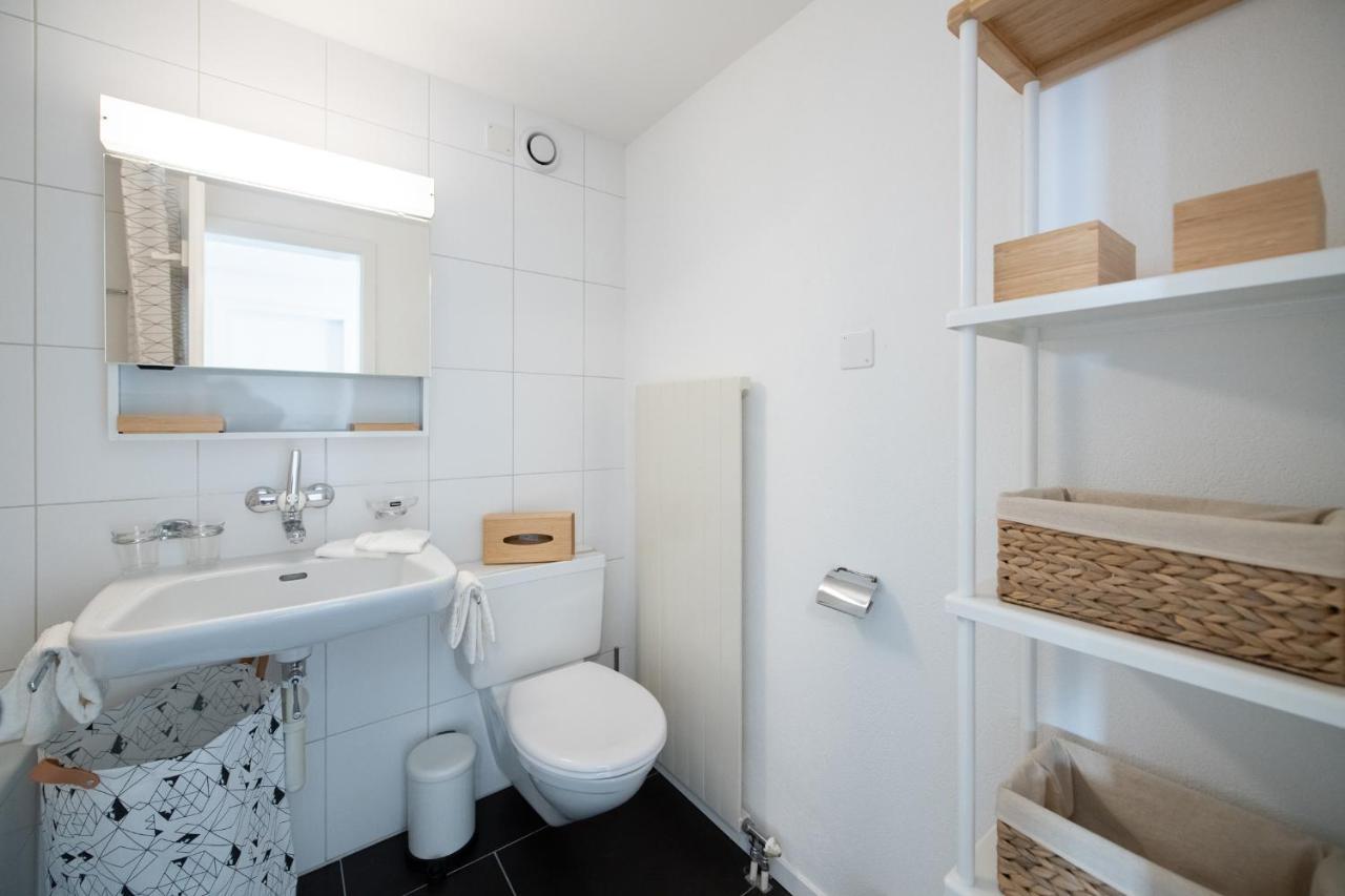 Agrimonia - Moebilierte Ferienwohnung Mit Balkon Davos Bagian luar foto